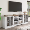 Desain Meja TV Minimalis Putih 94,5 Inci Lark Manor