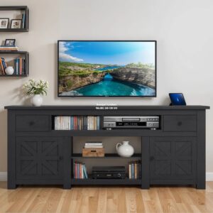 Meja tv minimalis kayu Gaya Vintage Kavita