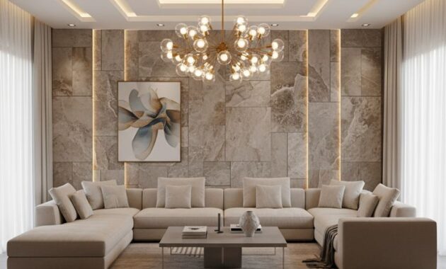 plafon minimalis terbaru ruang tamu