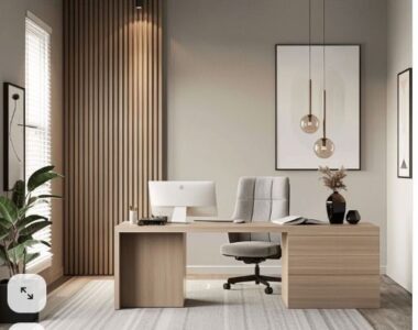 ruang kerja kantor pribadi
