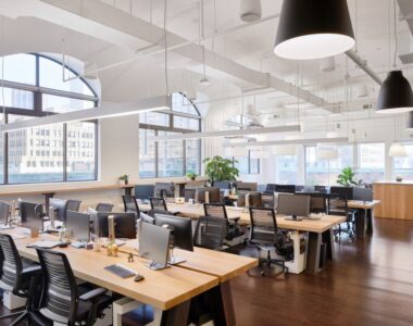 tata ruang kantor terbuka