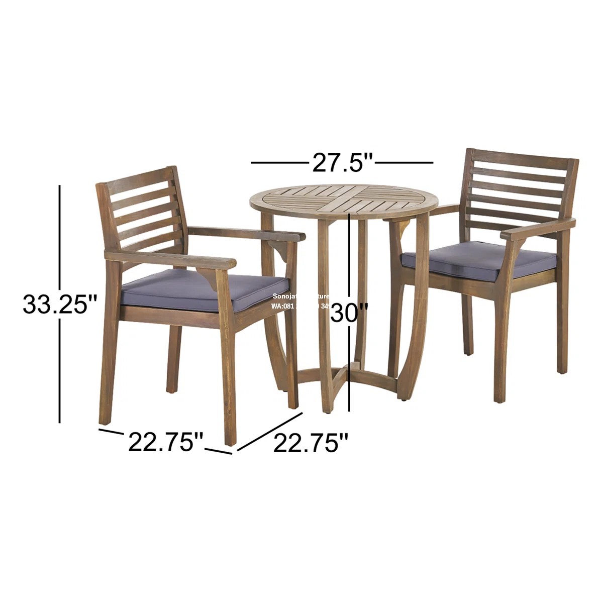 Set Meja Makan Teras Minimalis Outdoor Anahat Set Meja Makan Teras Minimalis Outdoor Anahat