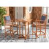 Set Meja Makan Teras Kayu Eastford