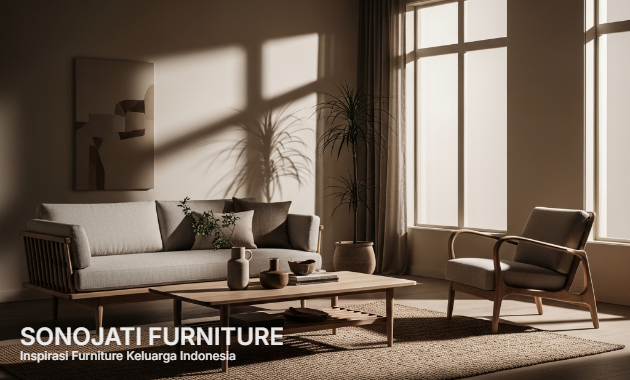 furniture gaya japandi