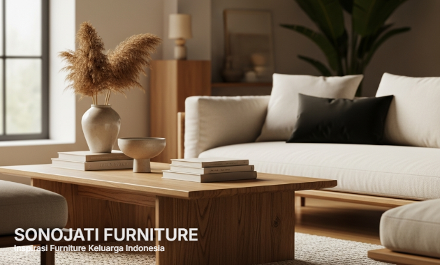furniture gaya japandi