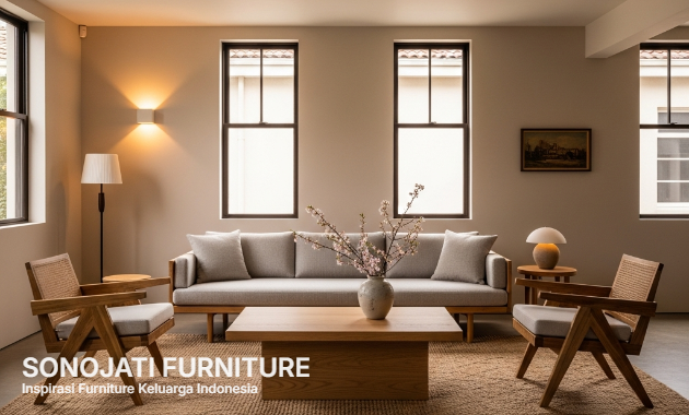 furniture gaya japandi