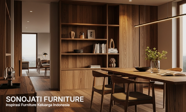 interior kayu minimalis
