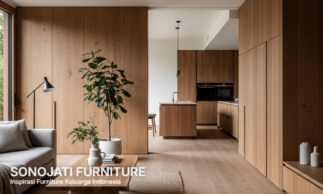 interior kayu minimalis