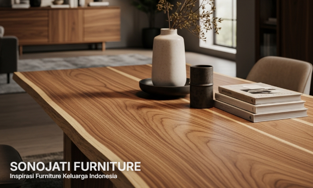 finishing kayu natural