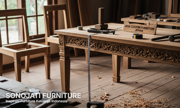 Jasa Custom Furniture Jepara