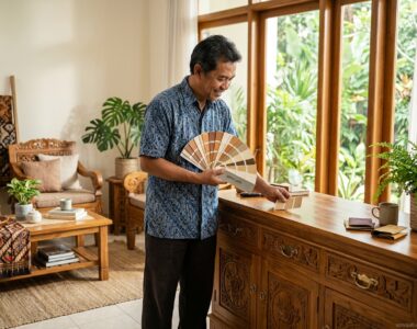 Cara Memilih Cat Untuk Ruang Tamu
