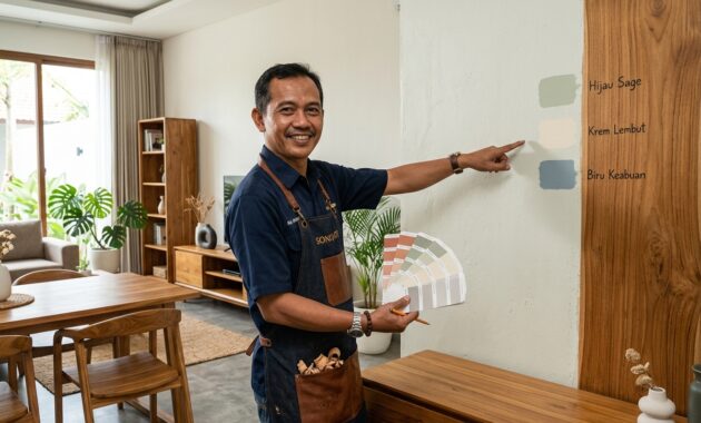 Cara Memilih Cat Untuk Ruang Tamu