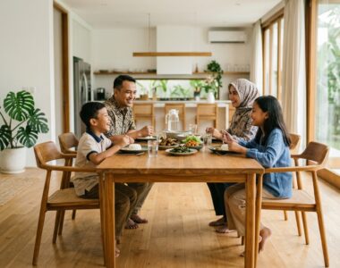 ukuran meja makan minimalis