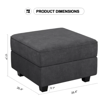 Jual Stool Sofa Nairoby Kain Berlapis
