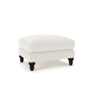 Sofa Stool Putih Walters Minimalis