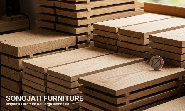 Proses Pengeringan Kayu