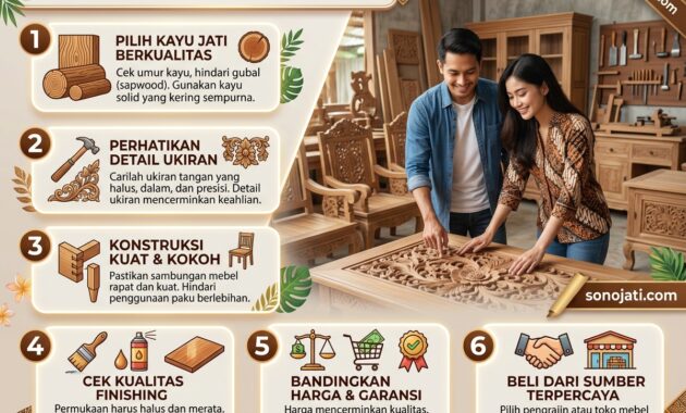Tips Beli Mebel Jepara