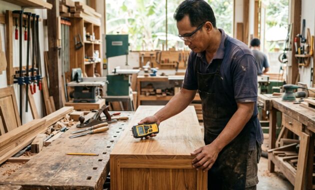Kadar Air Kayu Mebel